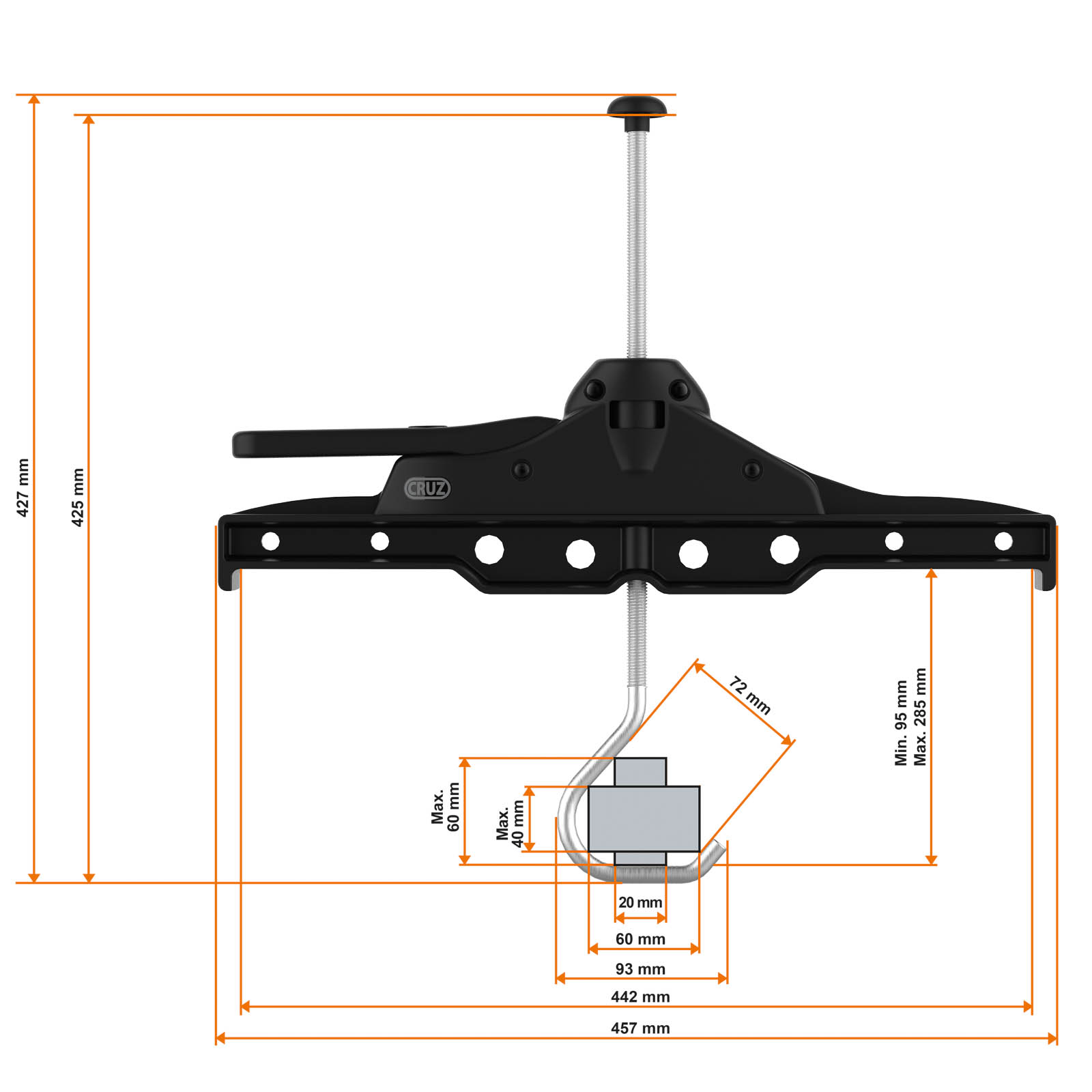 CRUZ LADDER CLAMP - 941-043